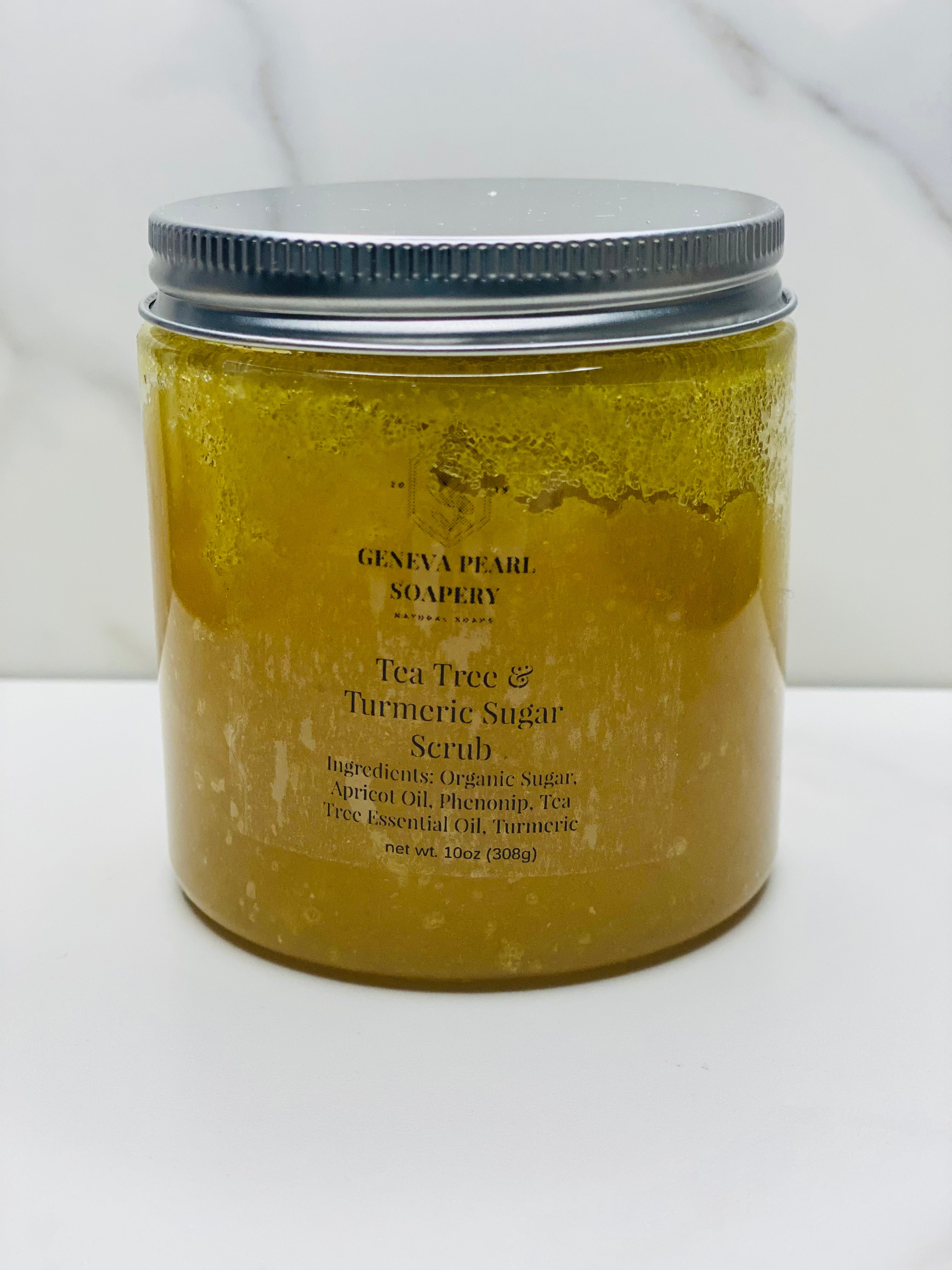 Tea Tree and Turmeric Sugar Scrub